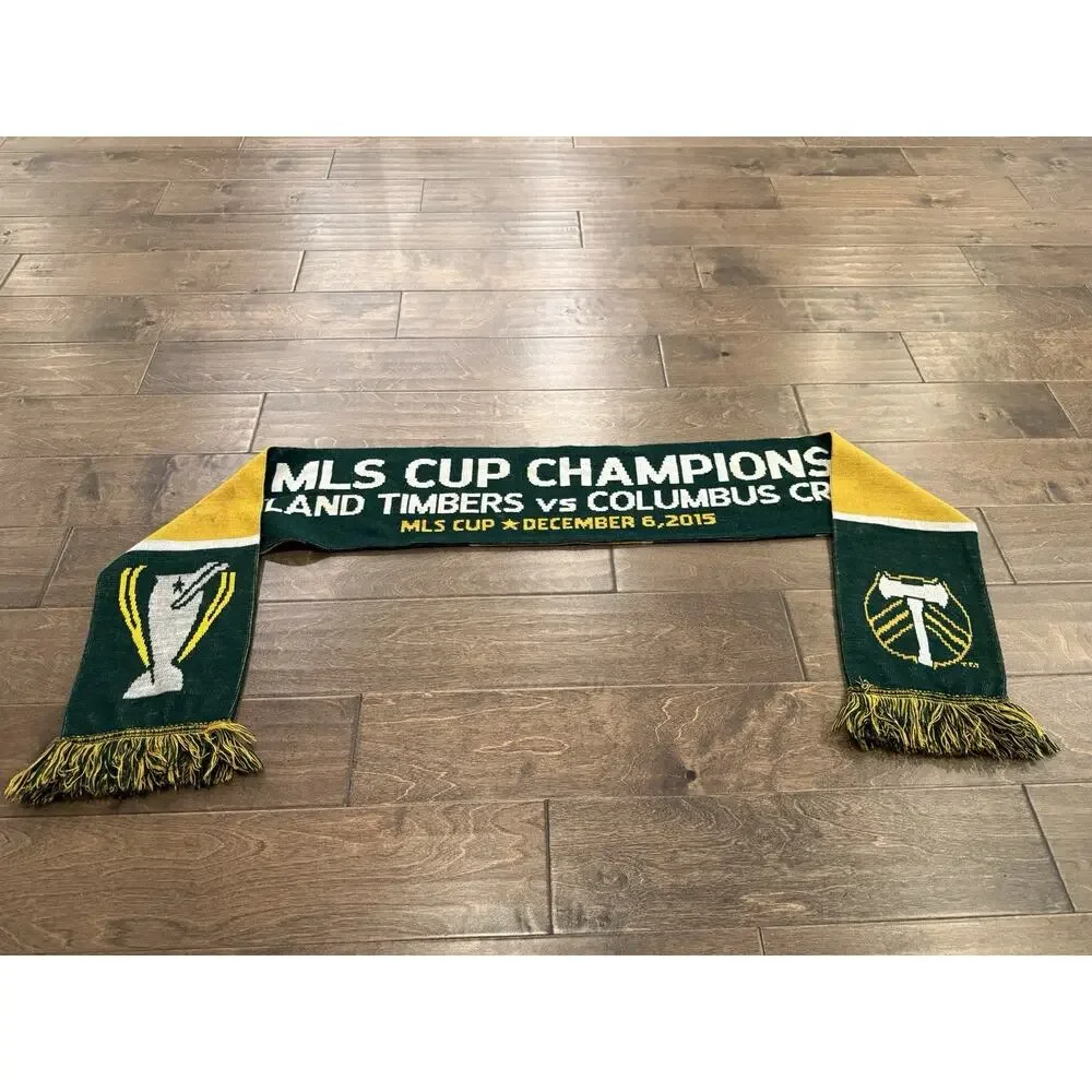 Ruffneck Scarves Unisex MLS Cup Champions 12/6/15 Portland Timbers Scarf 67x7